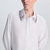 Simkhai - Renata Embellished Button Down Shirt