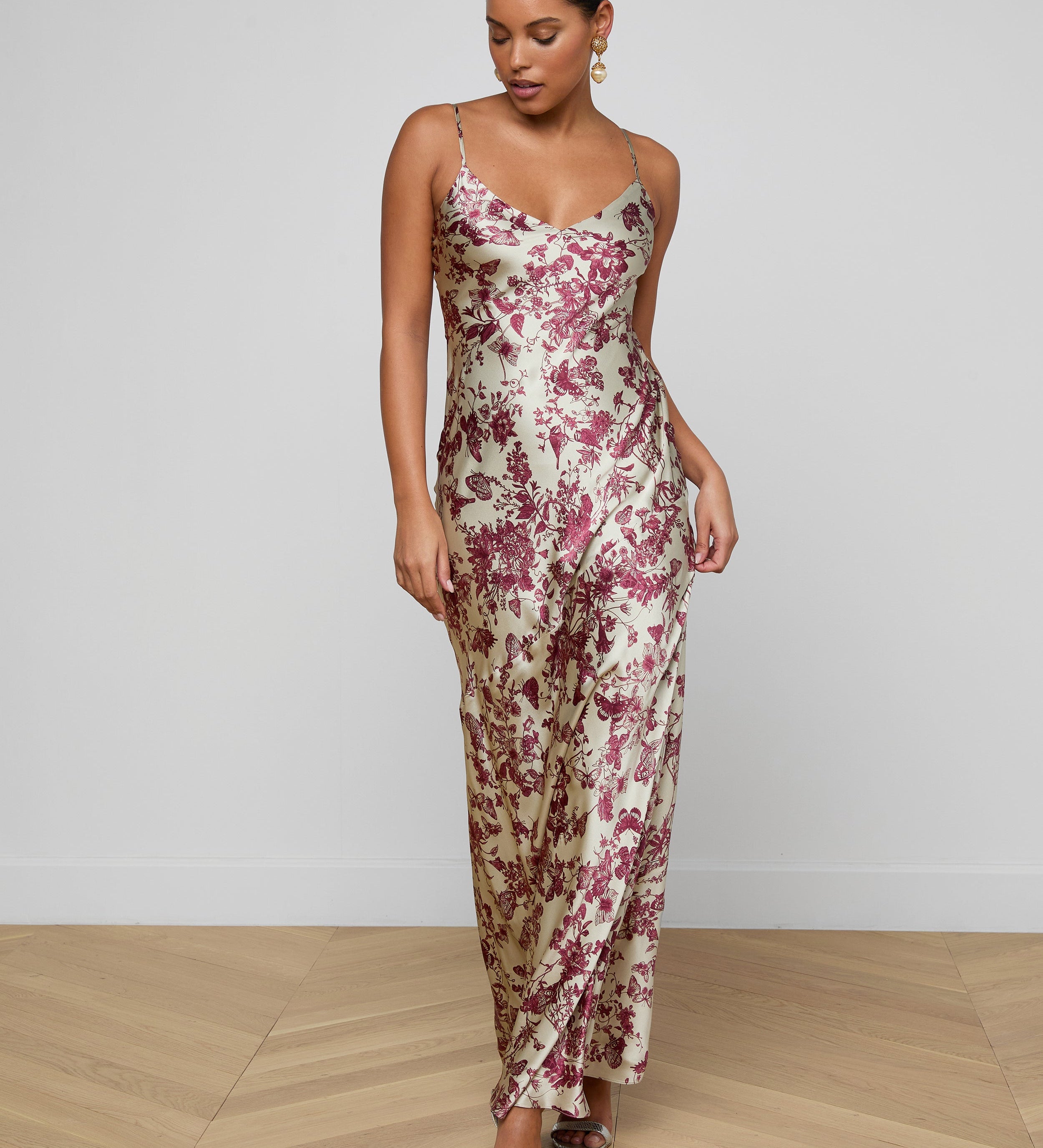 L'AGENCE - Serita Silk Gown