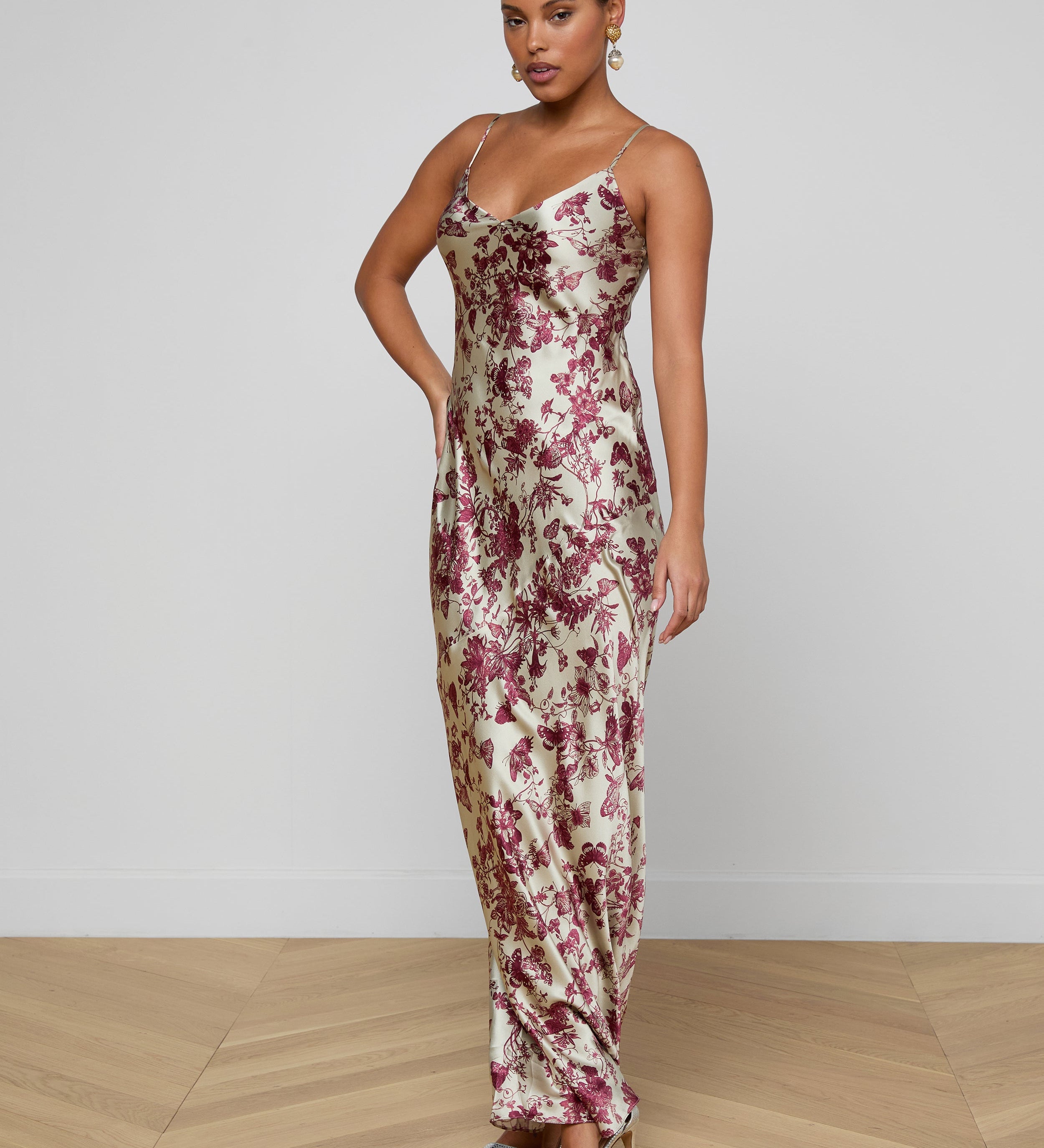 L'AGENCE - Serita Silk Gown