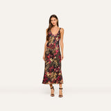 L'AGENCE - Akiya Satin Maxi Dress