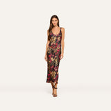 L'AGENCE - Akiya Satin Maxi Dress