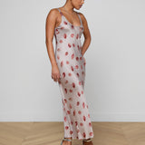 L'AGENCE - Akiya Satin Maxi Dress