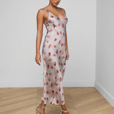 L'AGENCE - Akiya Satin Maxi Dress