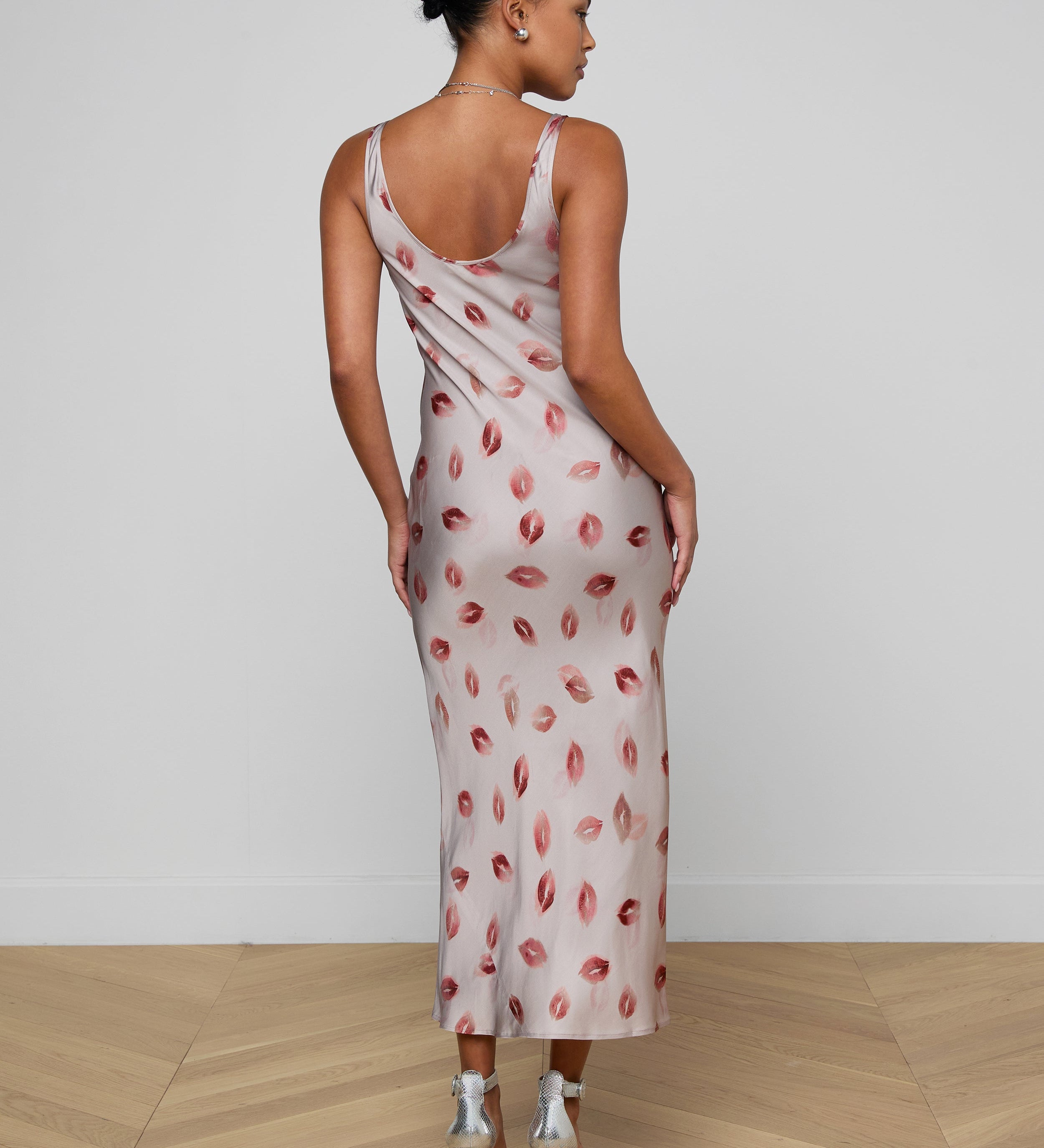 L'AGENCE - Akiya Satin Maxi Dress