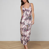 L'AGENCE - Akiya Satin Maxi Dress