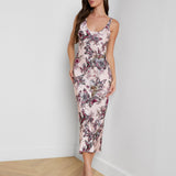 L'AGENCE - Akiya Satin Maxi Dress