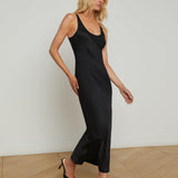 L'AGENCE - Akiya Satin Maxi Dress