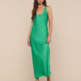 L'AGENCE - Akiya Satin Maxi Dress