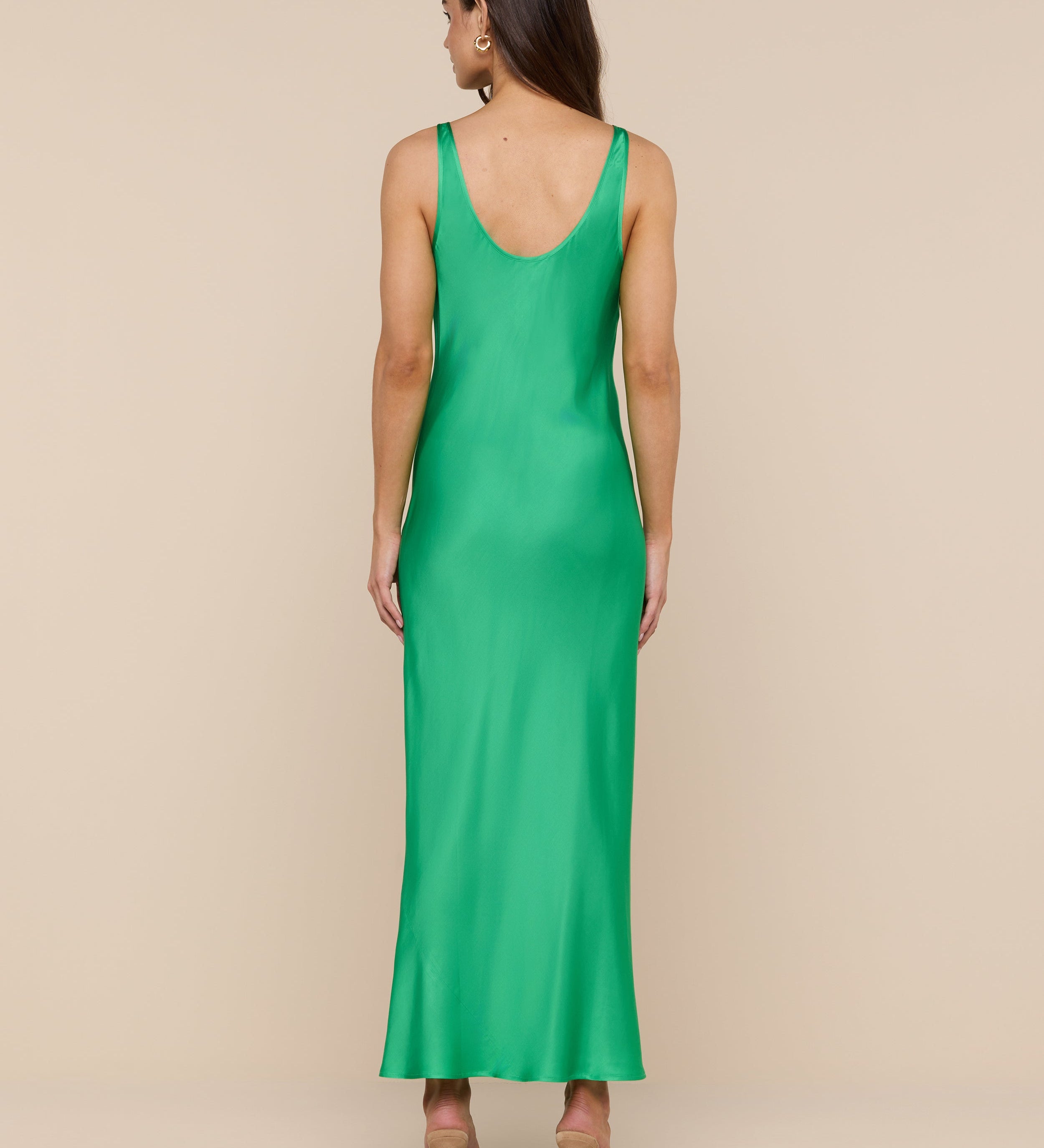 L'AGENCE - Akiya Satin Maxi Dress