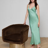 L'AGENCE - Akiya Satin Tank Dress