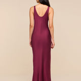 L'AGENCE - Akiya Satin Maxi Dress