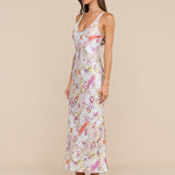 L'AGENCE - Akiya Satin Maxi Dress