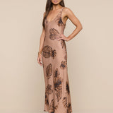 L'AGENCE - Akiya Satin Maxi Dress