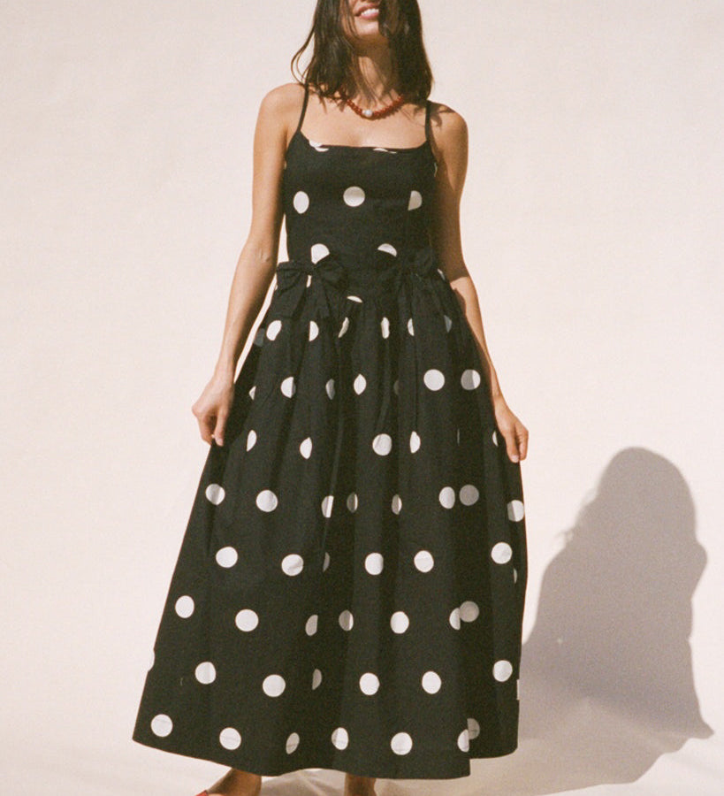 Ciao Lucia - Neroni Dress Polka Dot with Bows