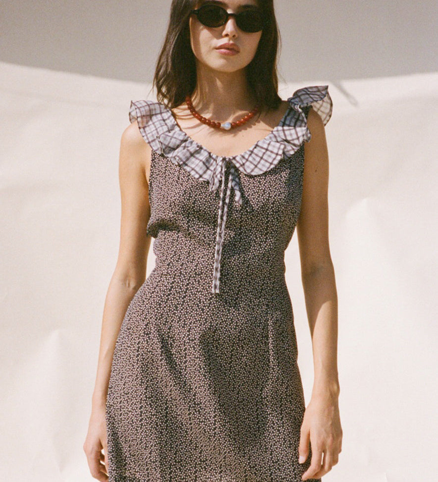 Ciao Lucia - Sophie Aster Floral Mini Dress