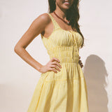 Ciao Lucia - Gianluca Sun Gingham Cotton Dress