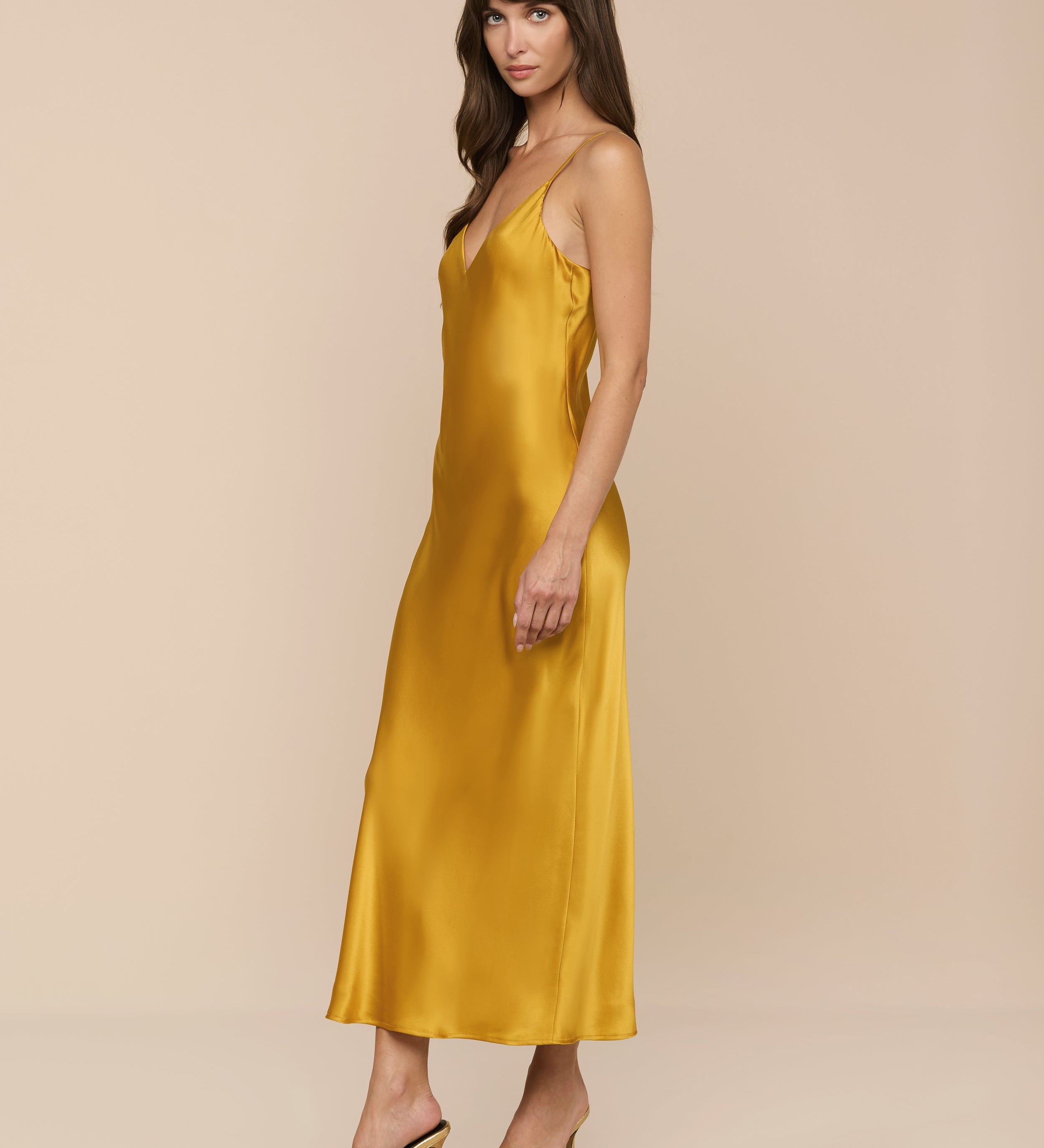 L'AGENCE - Seridie Silk Slip Dress