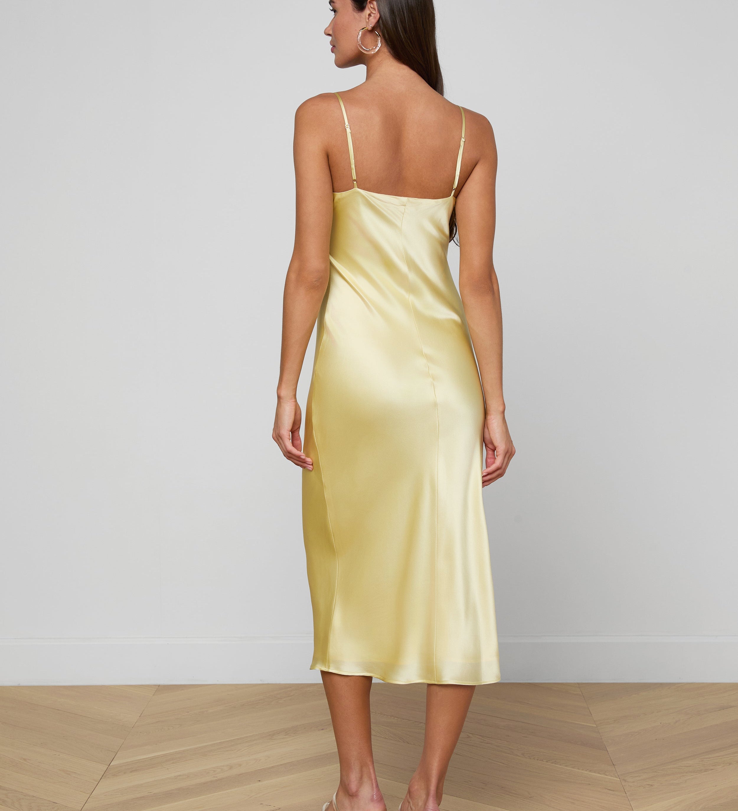 L'AGENCE - Seridie Silk Slip Dress