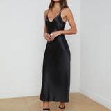 L'AGENCE - Seridie Silk Slip Dress