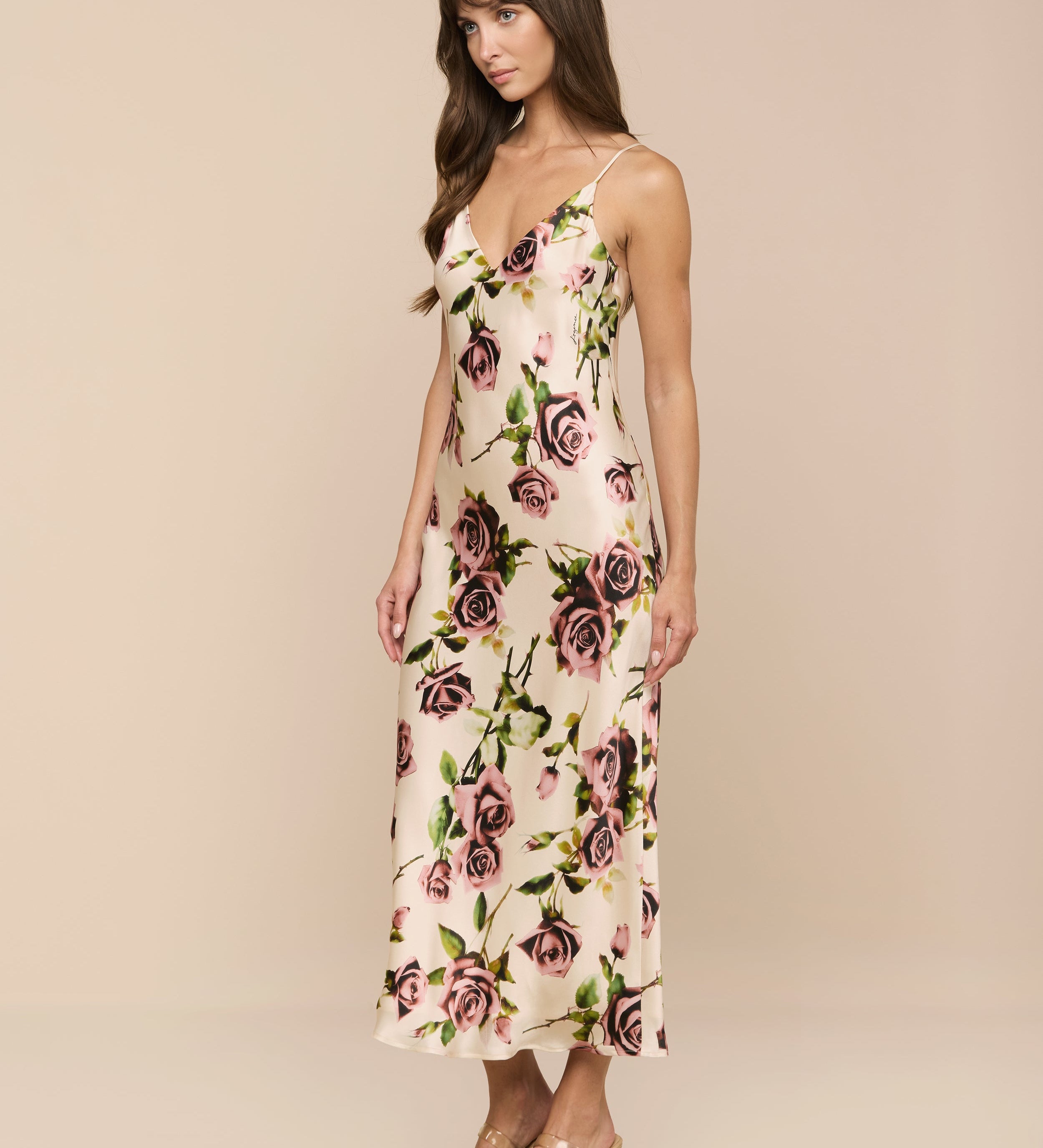L'AGENCE - Seridie Silk Slip Dress