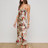 L'AGENCE - Seridie Silk Slip Dress