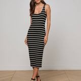 L'AGENCE - Ivanna Midi Tank Dress