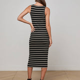 L'AGENCE - Ivanna Midi Tank Dress