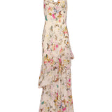 L'AGENCE - Viola Silk Cowl-Neck Gown