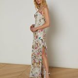 L'AGENCE - Viola Silk Cowl-Neck Gown