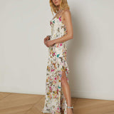 L'AGENCE - Viola Silk Cowl-Neck Gown