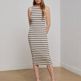 L'AGENCE - Nura Midi Tank Dress