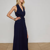 L'AGENCE - Mayer Linen-Blend Maxi Dress