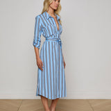 L'AGENCE - Jubilee Midi Shirt Dress