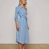 L'AGENCE - Jubilee Midi Shirt Dress