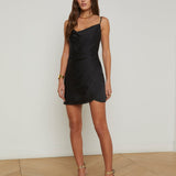 L'AGENCE - Bruna Satin Mini Dress