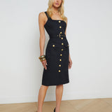 L'AGENCE - Idy Button-Front Dress