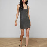 L'AGENCE - Inori Beaded Mini Dress