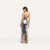 L'AGENCE - Karma Sequin Maxi Dress