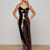 L'AGENCE - Karma Sequin Maxi Dress