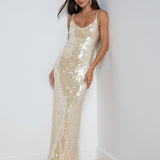 L'AGENCE - Karma Sequin Maxi Dress