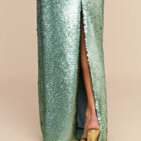L'AGENCE - Karma Sequin Maxi Dress