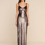 L'AGENCE - Karma Sequin Maxi Dress