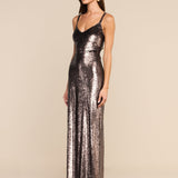 L'AGENCE - Karma Sequin Maxi Dress