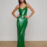 L'AGENCE - Karma Sequin Maxi Dress
