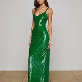 L'AGENCE - Karma Sequin Maxi Dress