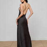 L'AGENCE - Saint Crystal Strap Gown