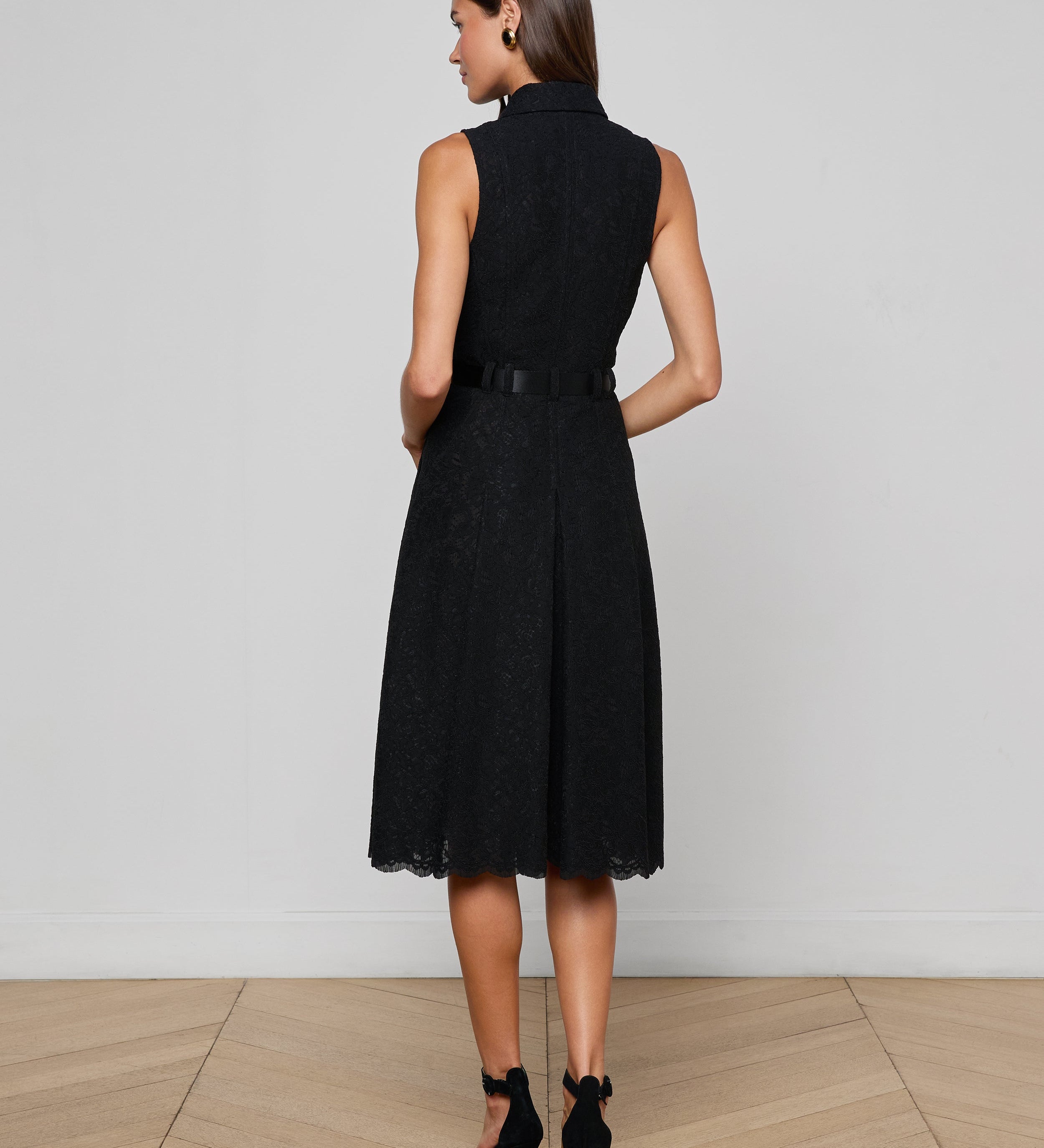 L'AGENCE - Kylo Lace Shirt Dress