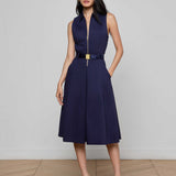 L'AGENCE - Kylo Poplin Shirt Dress