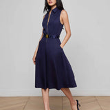 L'AGENCE - Kylo Poplin Shirt Dress