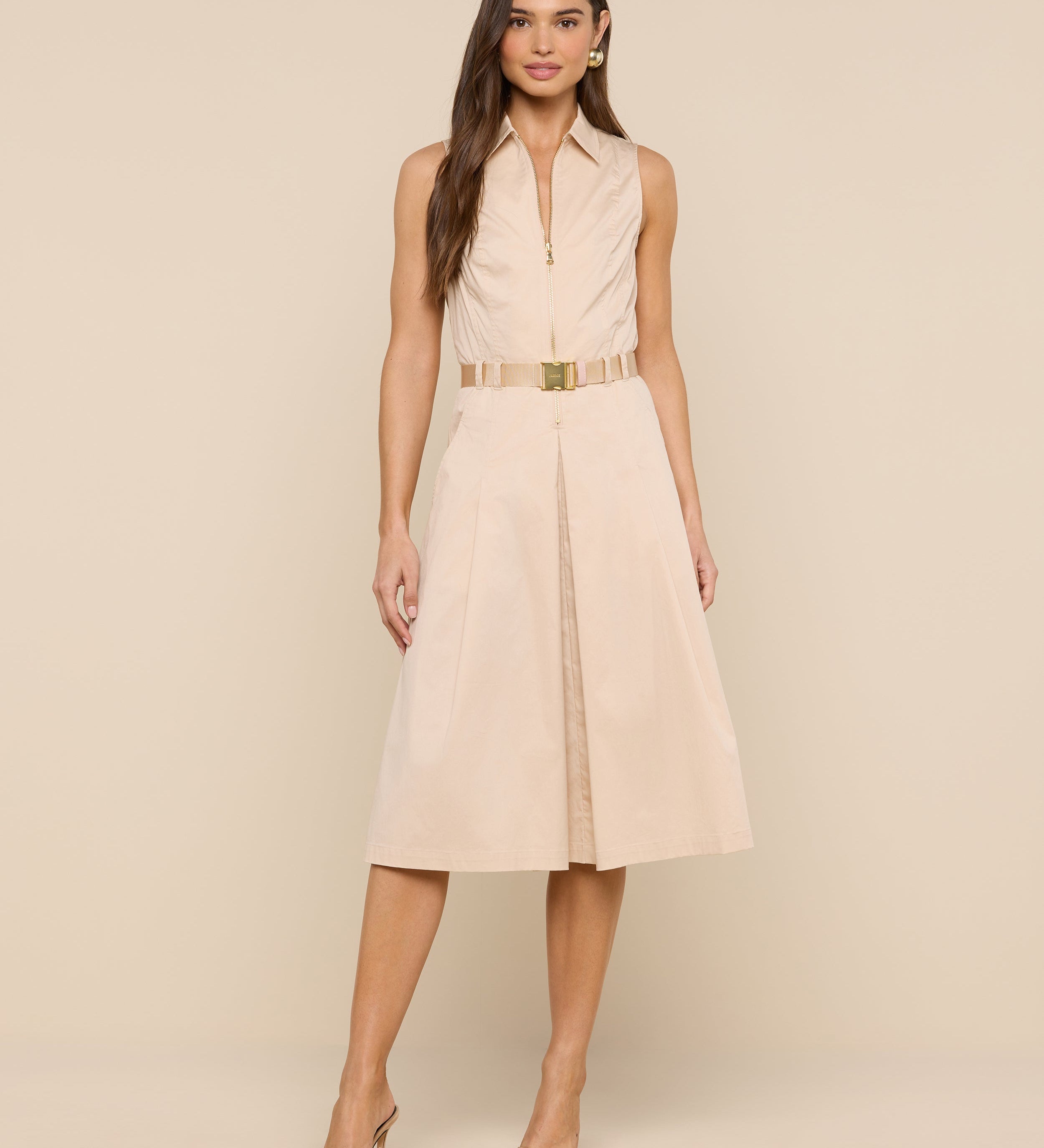 L'AGENCE - Kylo Poplin Shirt Dress